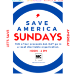 Save America Sundays at the REC ROOM