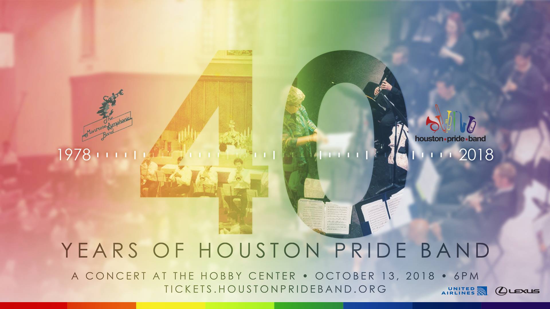 Houston Pride Band 40th Anniversary