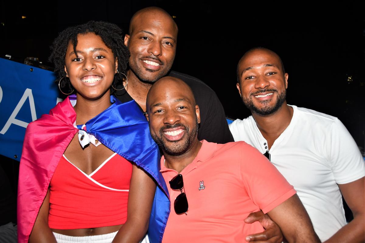 (From Left to Right) Kyla Pierce, Kyle Pierce, Daryl Shorter and and Jarod Davis