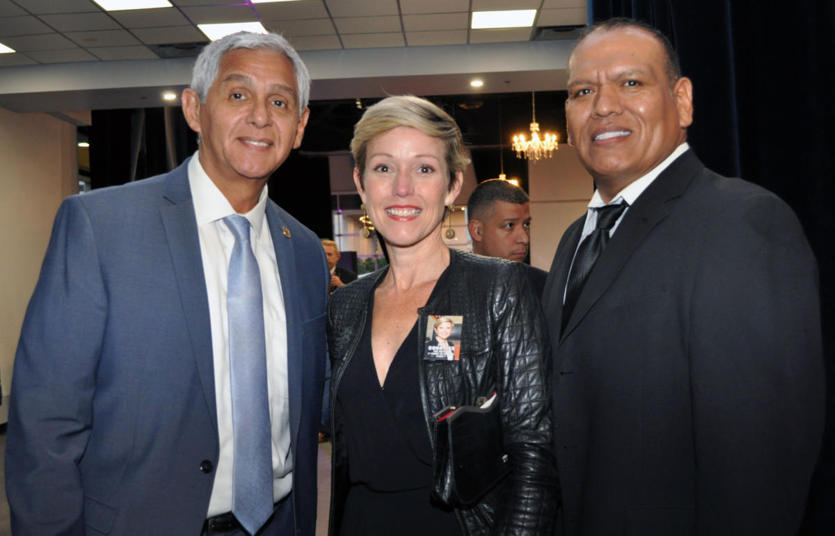 Robert Gallegos, Julie Countiss and Gilbert Lopez